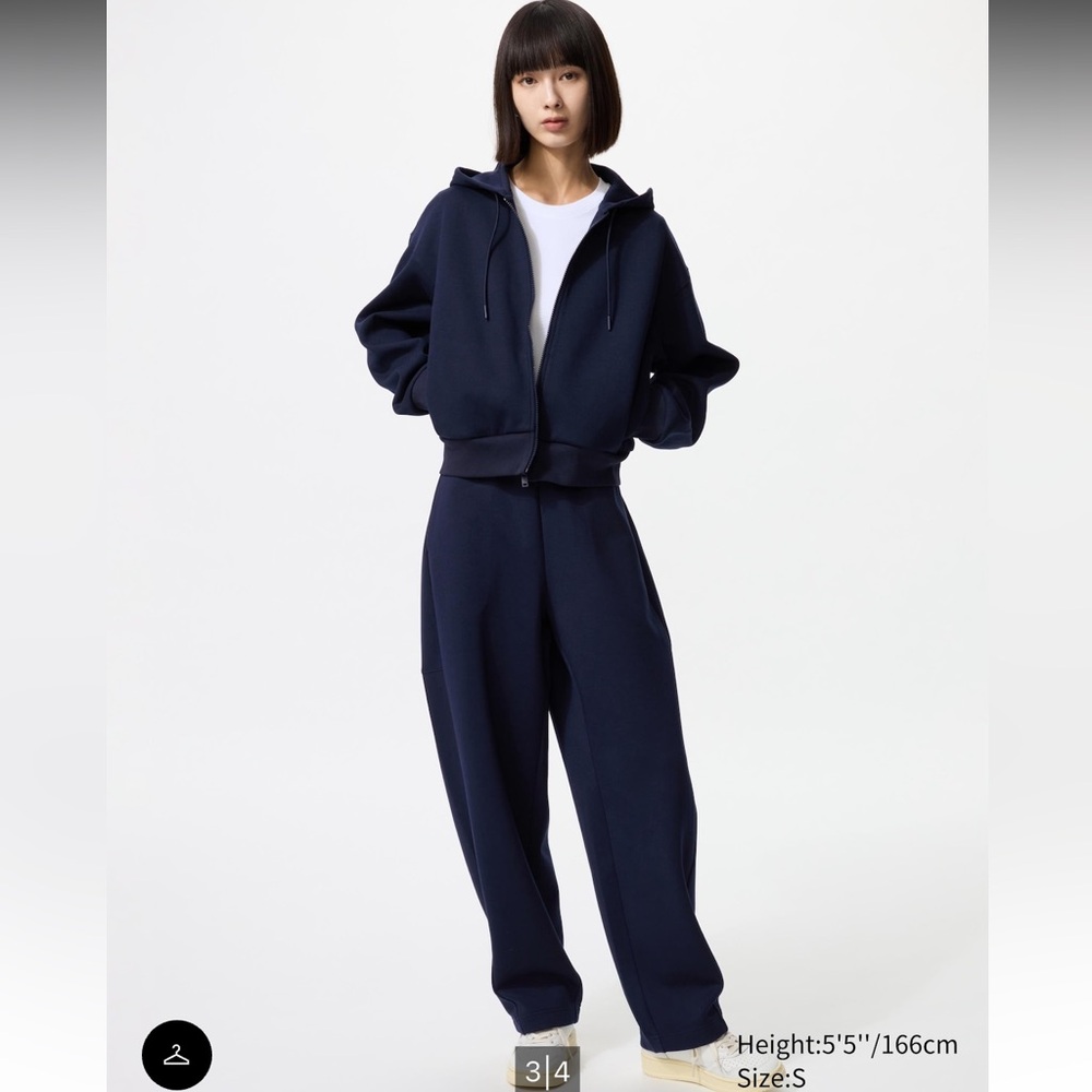 Uniqlo Dry Sweat Full-zip Hoodie